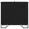 vidaXL Sideboard Black oak 79.5 x 35.5 x 74.5 cm Engineered wood