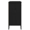 vidaXL Sideboard Black oak 79.5 x 35.5 x 74.5 cm Engineered wood