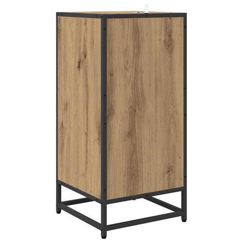 vidaXL Sideboard Artisan oak 35 x 35.5 x 76 cm Engineered wood