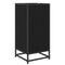 vidaXL Sideboard Black oak 35 x 35.5 x 76 cm Engineered wood