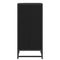 vidaXL Sideboard Black oak 35 x 35.5 x 76 cm Engineered wood