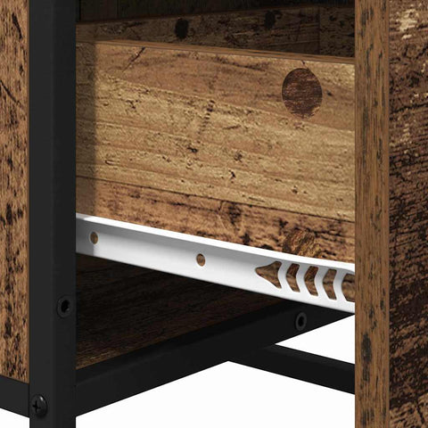 vidaXL Sideboard Old wood 35.5 x 35 x 76 cm Engineered wood