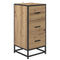 vidaXL Sideboard Artisan oak 35.5 x 35 x 76 cm Engineered wood