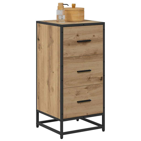 vidaXL Sideboard Artisan oak 35.5 x 35 x 76 cm Engineered wood