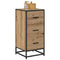vidaXL Sideboard Artisan oak 35.5 x 35 x 76 cm Engineered wood