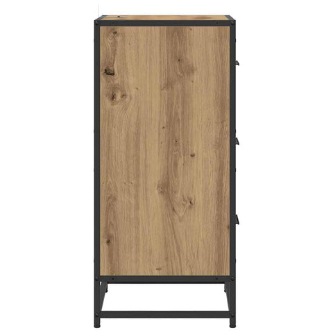 vidaXL Sideboard Artisan oak 35.5 x 35 x 76 cm Engineered wood