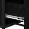 vidaXL Sideboard Black oak 35.5 x 35 x 76 cm Engineered wood
