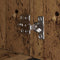 vidaXL Bathroom Cabinet Old wood 35 x 37.5 x 100 cm Engineered wood
