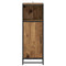 vidaXL Bathroom Cabinet Old wood 35 x 37.5 x 100 cm Engineered wood