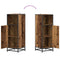 vidaXL Bathroom Cabinet Old wood 35 x 37.5 x 100 cm Engineered wood
