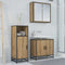 vidaXL Bathroom Cabinet Artisan oak 35 x 37.5 x 100 cm Engineered wood