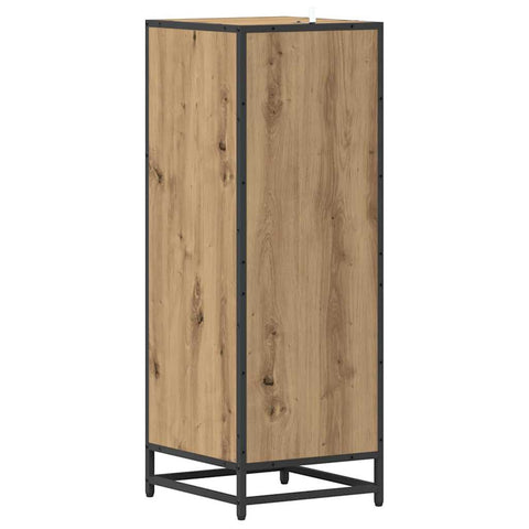 vidaXL Bathroom Cabinet Artisan oak 35 x 37.5 x 100 cm Engineered wood