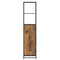 vidaXL Bathroom Cabinet with Drawer Old wood 35 x 37.5 x 166 cm