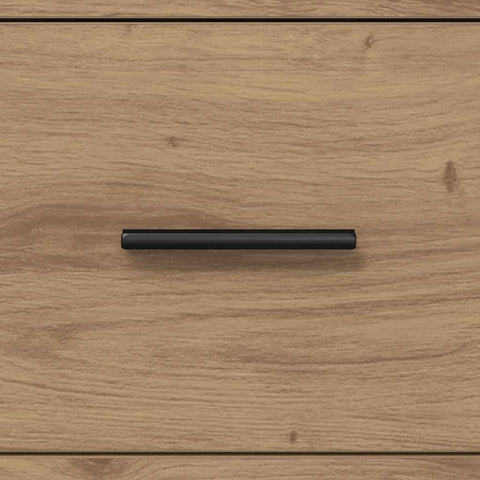 vidaXL Bathroom Cabinet with Drawer Artisan oak 35 x 37.5 x 166 cm