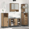 vidaXL Bathroom Cabinet with Drawer Artisan oak 35 x 37.5 x 166 cm