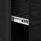 vidaXL Bathroom Cabinet with Drawer Black oak 35 x 37.5 x 166 cm