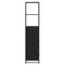 vidaXL Bathroom Cabinet with Drawer Black oak 35 x 37.5 x 166 cm