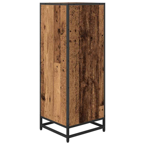 vidaXL Bathroom Cabinet Old wood 35 x 37.5 x 100 cm Engineered wood