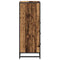 vidaXL Bathroom Cabinet Old wood 35 x 37.5 x 100 cm Engineered wood