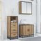 vidaXL Bathroom Cabinet Artisan oak 35 x 37.5 x 100 cm Engineered wood