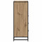 vidaXL Bathroom Cabinet Artisan oak 35 x 37.5 x 100 cm Engineered wood