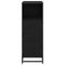 vidaXL Bathroom Cabinet Black oak 35 x 37.5 x 100 cm Engineered wood