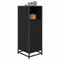 vidaXL Bathroom Cabinet Black oak 35 x 37.5 x 100 cm Engineered wood