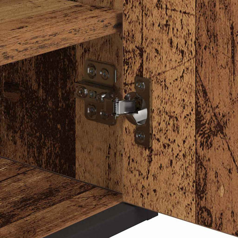 vidaXL Bathroom Mirror Cabinet with Shelf Old wood 65 x 20 x 60 cm