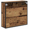 vidaXL Bathroom Mirror Cabinet with Shelf Old wood 65 x 20 x 60 cm