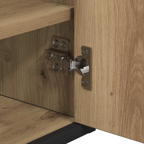 vidaXL Bathroom Mirror Cabinet with Shelf Artisan oak 65 x 20 x 60 cm