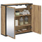 vidaXL Bathroom Mirror Cabinet with Shelf Artisan oak 65 x 20 x 60 cm