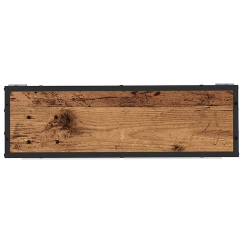 vidaXL Bathroom Mirror Cabinet with Shelf Old wood 65 x 20 x 60 cm