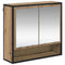 vidaXL Bathroom Mirror Cabinet with Shelf Artisan oak 65 x 20 x 60 cm