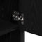vidaXL Bathroom Mirror Cabinet with Shelf Black oak 65 x 20 x 60 cm