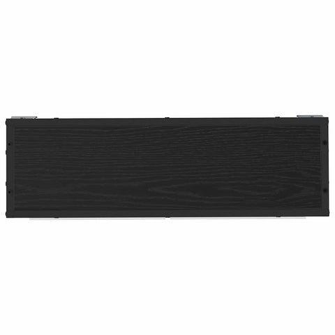 vidaXL Bathroom Mirror Cabinet with Shelf Black oak 65 x 20 x 60 cm