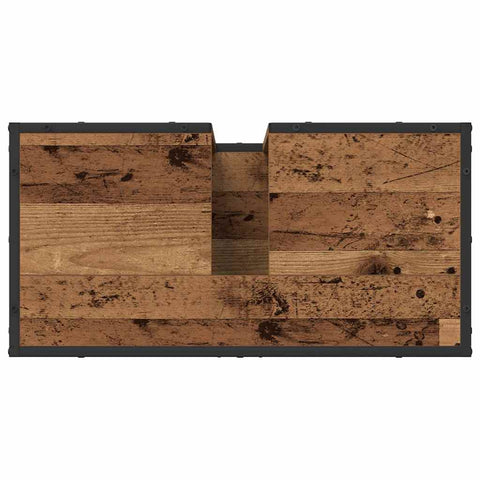 vidaXL Bathroom Sink Cabinet Old wood 65 x 33 x 60 cm Engineered wood