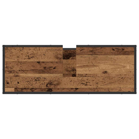 vidaXL Bathroom Sink Cabinet Old wood 90 x 33 x 60 cm Engineered wood