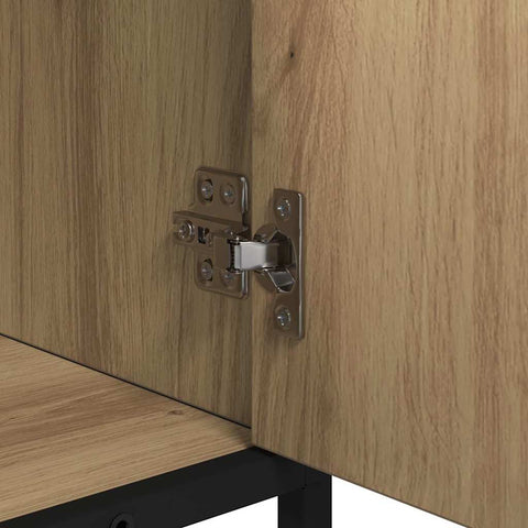 vidaXL Bathroom Sink Cabinet with Shelf Artisan oak 90 x 33 x 60 cm