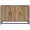 vidaXL Bathroom Sink Cabinet with Shelf Artisan oak 90 x 33 x 60 cm