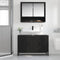 vidaXL Bathroom Sink Cabinet Black oak 90 x 33 x 60 cm Engineered wood