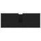 vidaXL Bathroom Sink Cabinet Black oak 90 x 33 x 60 cm Engineered wood