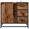 vidaXL Bathroom Sink Cabinet with Drawer Old wood 65 x 33 x 60 cm