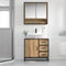 vidaXL Bathroom Sink Cabinet with Drawer Artisan oak 65 x 33 x 60 cm