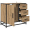 vidaXL Bathroom Sink Cabinet with Drawer Artisan oak 65 x 33 x 60 cm