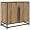 vidaXL Bathroom Sink Cabinet with Drawer Artisan oak 65 x 33 x 60 cm