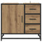vidaXL Bathroom Sink Cabinet with Drawer Artisan oak 65 x 33 x 60 cm