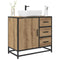 vidaXL Bathroom Sink Cabinet with Drawer Artisan oak 65 x 33 x 60 cm