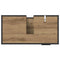vidaXL Bathroom Sink Cabinet with Drawer Artisan oak 65 x 33 x 60 cm