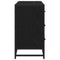 vidaXL Bathroom Sink Cabinet Black oak 80 x 33 x 60 cm Engineered wood
