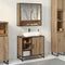 vidaXL Bathroom Sink Cabinet with Shelf Artisan oak 65 x 33 x 60 cm